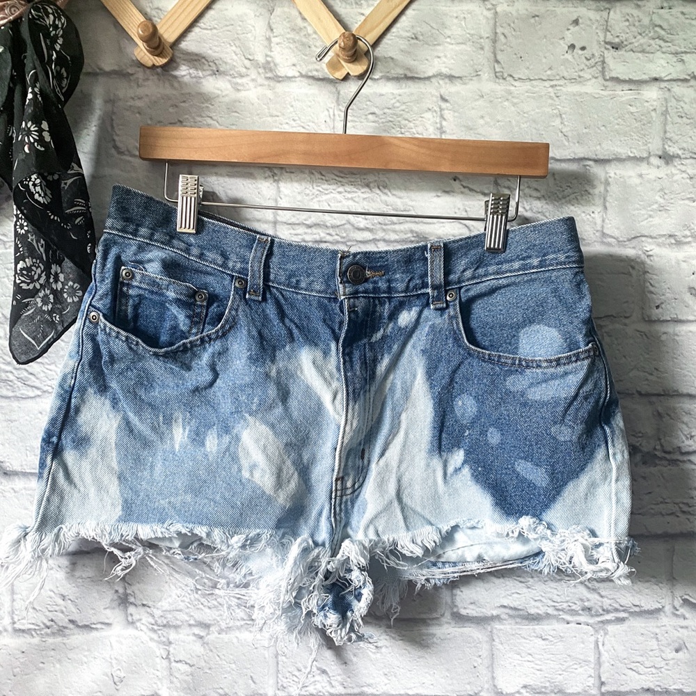 Distressed Short Shorts